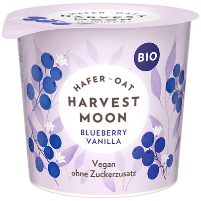 yogurt all'avena con mirtilli e vaniglia (275g)